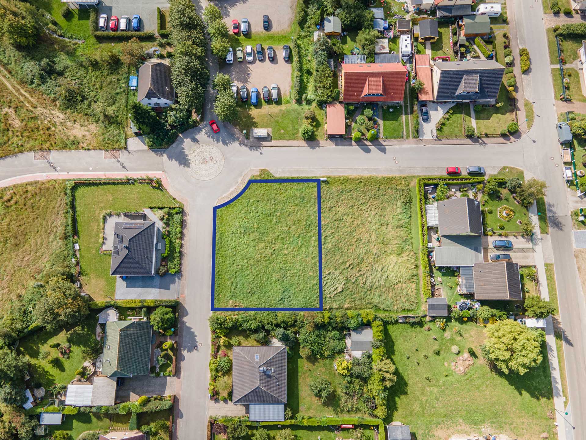 In ruhiger Wohnlage - Schönes Eckgrundstück